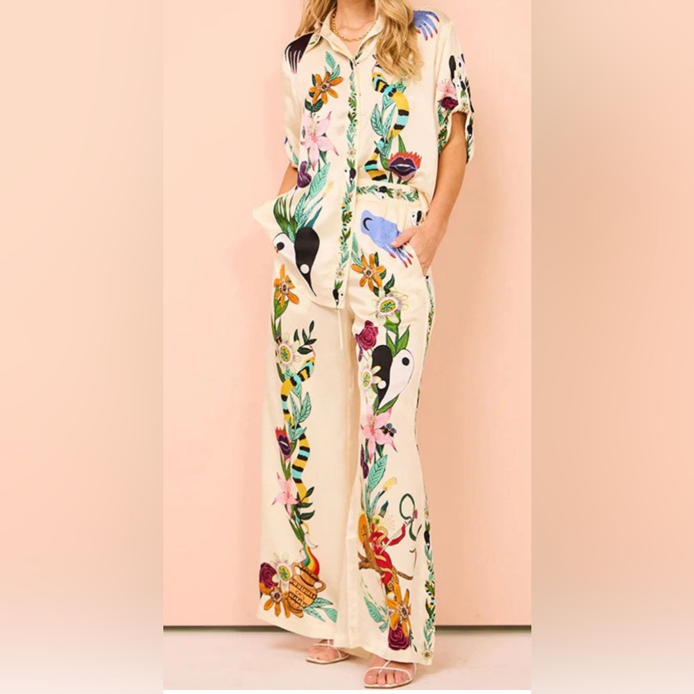 Floral Two-Piece Set